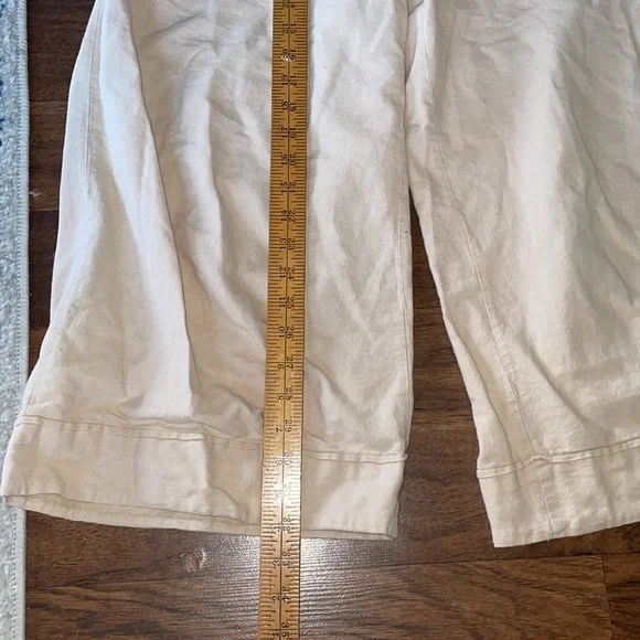 BALILN 100 linen pants / woman’s handmade in Bali / large - Picture 4 of 7